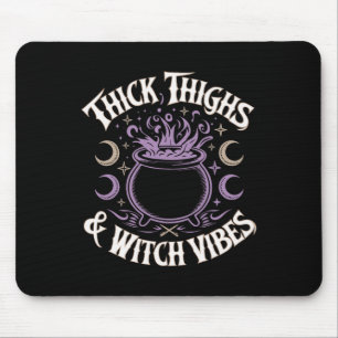 Dicke Oberschenkel und Hexen Mousepad