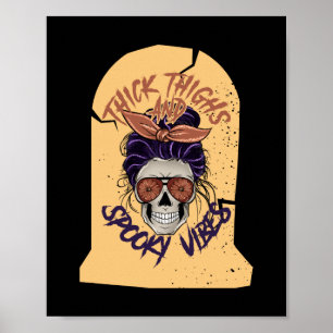 dicke Oberschenkel verderben die Lebensräume Poster