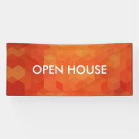 Dicke Orange Geometric Muster