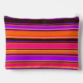 Dicke Orange, Magenta und Lila gestrichener Beutel (Rückseite)