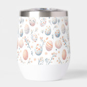 Dicke Ostermuster Wine Tumbler (Vorderseite)