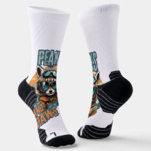 Dicke Raccoon und Berge Grafisch