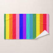 Dicke Rainbow Strip Handtuchhandtuch Set (Handtuch)