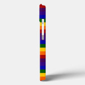 Dicke Regenbogenstreifen Case-Mate iPhone Hülle (Rückseite / Links)