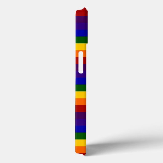 Dicke Regenbogenstreifen Case-Mate iPhone Hülle (Rückseite / Rechts)