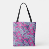 Dicke rosa Bläschenbeutel Tasche (Rückseite)