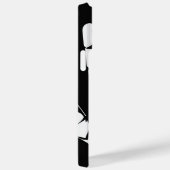 Dicke Schwarz-Weiß-Musik-Abdeckung Case-Mate iPhone Hülle (Rückseite / Rechts)