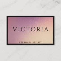 Dicke schwarze Typografie auf Chic Ombre Hintergru