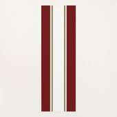 Dicke, sportive, weiße Olive Deep Red Racing Strip Yogamatte (Vorderseite)