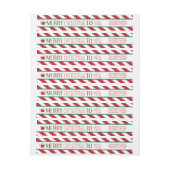 Dicke Streifen Frohe Weihnachtsmarke (Bogen)