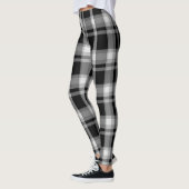 Dicke Streifen karierte Leggings (Links)