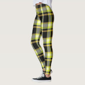 Dicke Streifen, Karierte Leggings (Links)