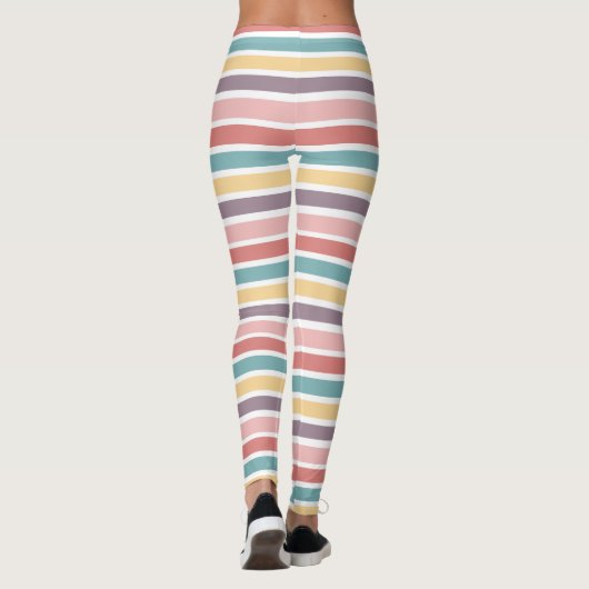 Dicke Streifen Leggings (Rückseite)