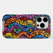 Dicke Streifen: Leopard-Druckabstraktion Case-Mate iPhone Hülle (Rückseite (Horizontal))