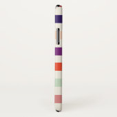 Dicke Streifen Monogramm Case-Mate iPhone Hülle (Hinten/Rechts)