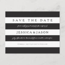 Dicke Streifen Save the Date