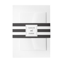 Dicke Stripe Wedding Bly Band