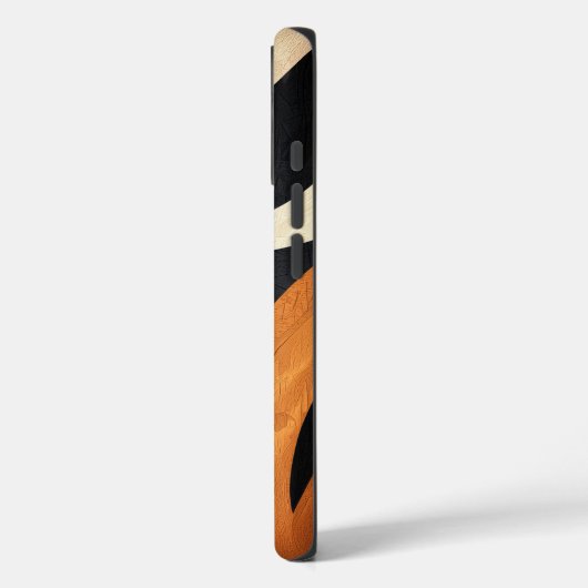 Dicke Tiger Strips Handy Case (Rückseite / Links)