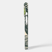 Dicke Tropische Blätter Monogramm Case-Mate iPhone Hülle (Rückseite / Links)