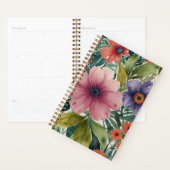 Dicke tropische botanische Monogramm Planer (Anzeige)