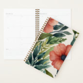 Dicke tropische botanische Monogramm Planer (Anzeige)
