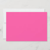 Dicke Typografie Blush Pink Ombre Dusty Rose Save The Date (Rückseite)