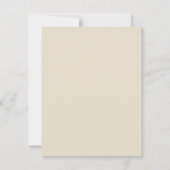 Dicke Typografie Personalisiert Name Light Blue Cr Mitteilungskarte (Rückseite)