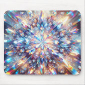 Dicke und holografische Kristalle Mousepad (Vorne)