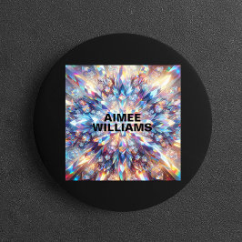 Dicke und holografische Kristalle Quadratische Visitenkarte