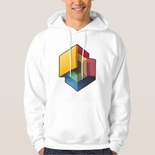 Dicke und moderne Abstrakte Kunst Hoodie