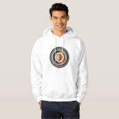 Dicke und moderne Abstrakte Kunst Hoodie (Vorne ganz)
