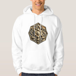 Dicke und moderne Abstrakte Kunst Hoodie