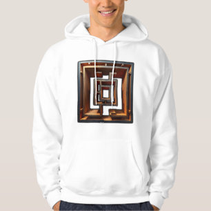 Dicke und moderne Abstrakte Kunst Hoodie