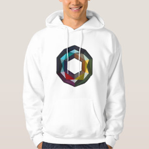 Dicke und moderne Abstrakte Kunst Hoodie
