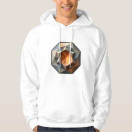 Dicke und moderne Abstrakte Kunst Hoodie