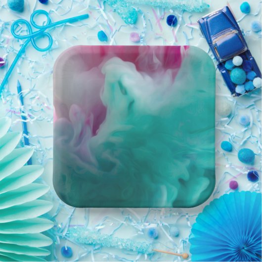 Dicke und schöne 9" Quadratpapierplatte Pappteller (Party)