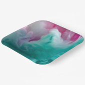 Dicke und schöne 9" Quadratpapierplatte Pappteller (Gewinkelt)