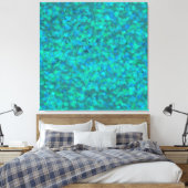 Dicke veridische Aquarellfarbe Leinwanddruck (Insitu (Schlafzimmer))