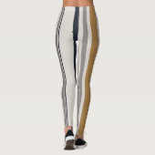 Dicke vertikale Streifen Leggings (Rückseite)