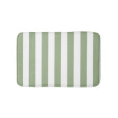 Dicke vertikale Streifen und weiß gestreift Badematte (Vorderseite)