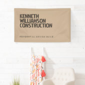 Dicke verzinkte Bauleuchte Tan Banner (Insitu)