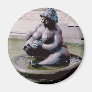 Dicke Wilhelmine Magnet