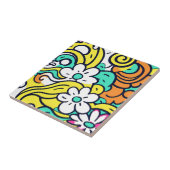 Dicke Y2K-Wildblume Vibraning Spring Decor Fliese (Seite)