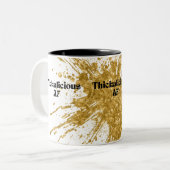 Dicke Zweifarbige Tasse (Vorderseite Links)