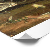 Dicken, Blume, Reptilien und Schmetterlinge nebene Poster (Ecke)