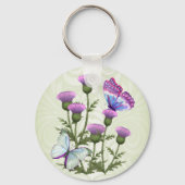 Dicken und Schmetterlinge Schlüsselanhänger (Vorderseite)