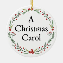 Dickens A Christmas Carol Personalisiert Keramik Ornament