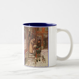 Dickens A Christmas Carol Scrooges Gans Zweifarbige Tasse