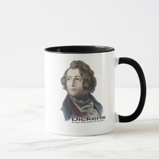 Dickens-Am besten von Zeiten Tassefarbe Tasse (Rechts)