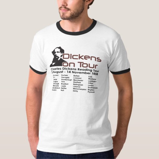 Dickens-Ausflug Wecker T-Shirt (Vorderseite)